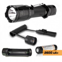 Набор: тактический фонарь Fenix TK16 + ARB-L2-2600 + ARE-X1+ AER-03